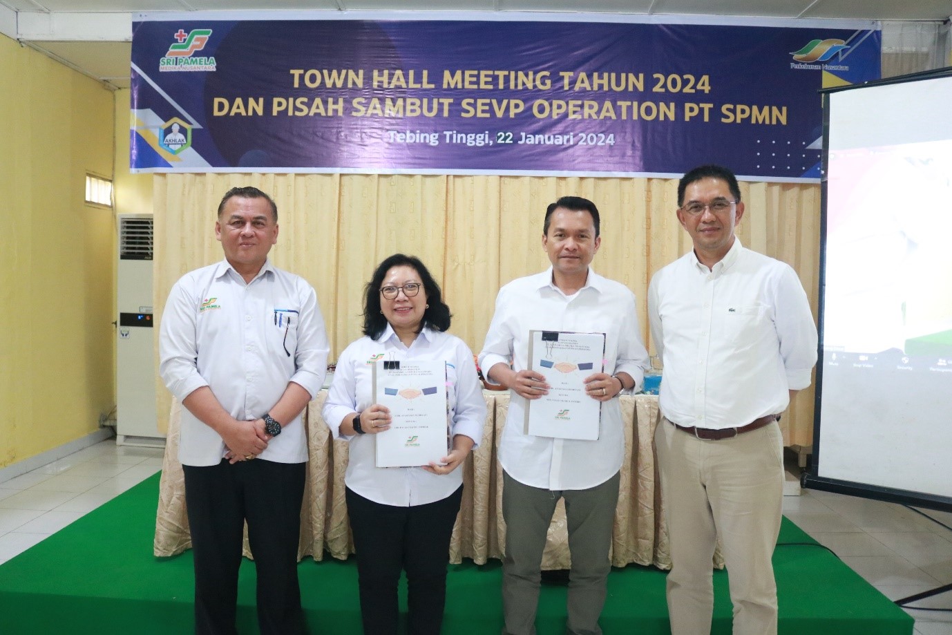 PT SPMN Gelar Town Hall Meeting 2024 dan Pisah Sambut SEVP Operation PT SPMN