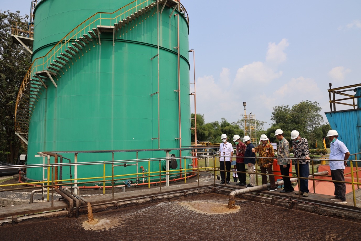 Gandeng BRIN, PalmCo PTPN IV Riset Biogas Kombinasi Limbah Tandan Kosong dan Limbah Cair Sawit Perdana