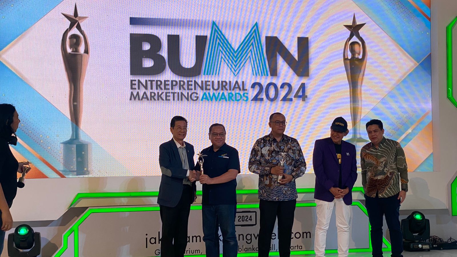 PTPN Group Raih Penghargaan BUMN Entrepreneurial Marketing Award Kategori The Most Promising Company in Strategic Marketing