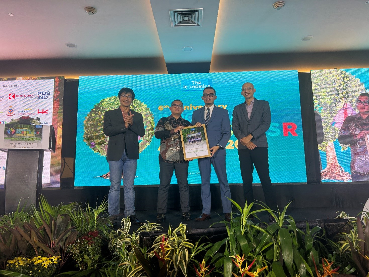 PT Perkebunan Regional 4 Nusantara I Raih Penghargaan Indonesia CSR Brand Equity Awards dari The Iconomics